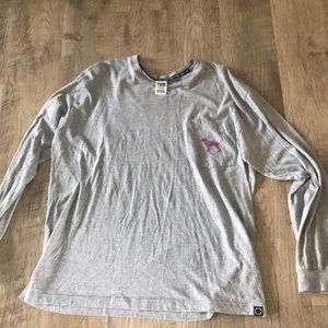 ladies pink long sleeve shirt